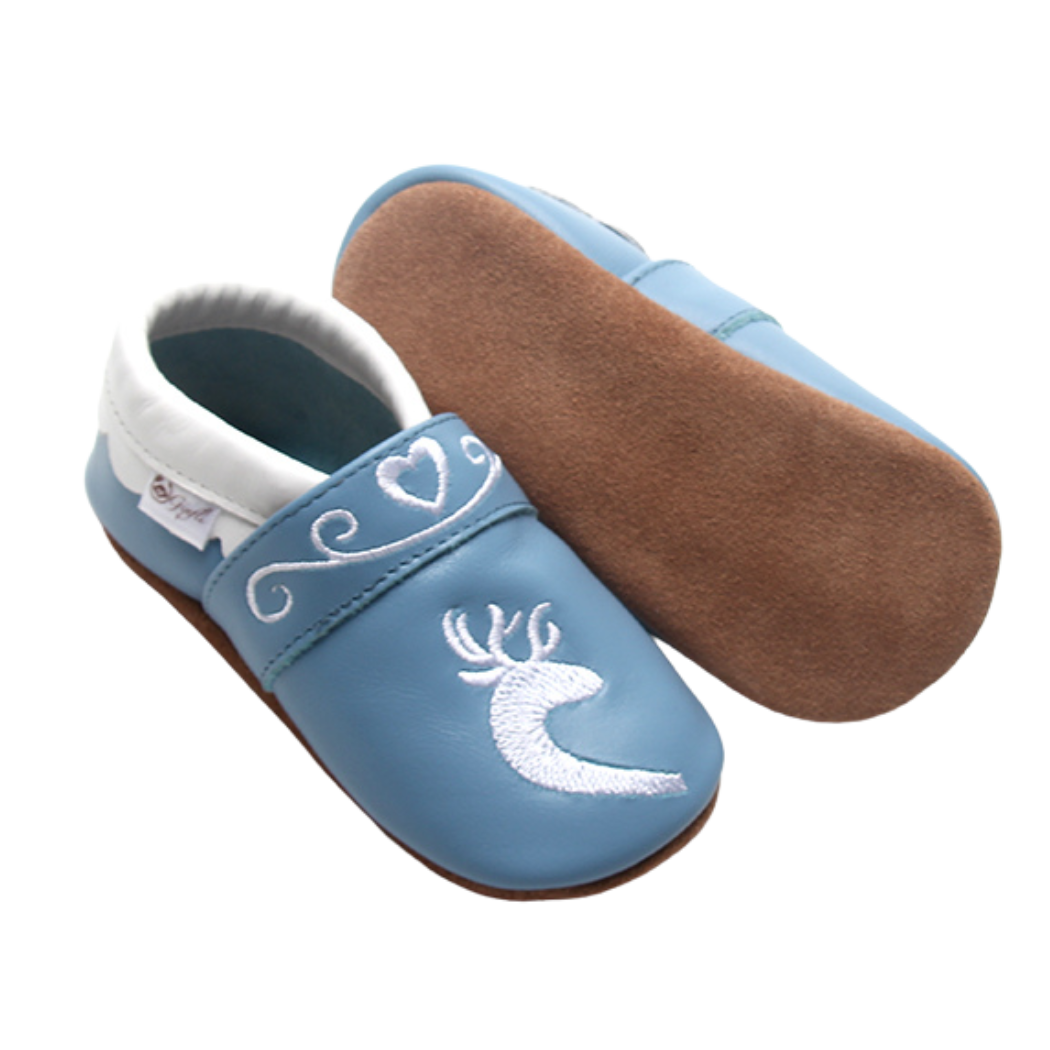 Baby shoes AMIRA BLUE