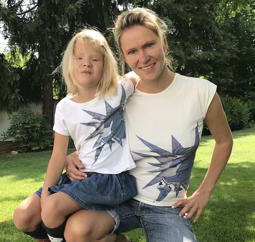 ULTIMATE UNICORNS T-Shirt-Set Mama und Mini-Me von nyani
